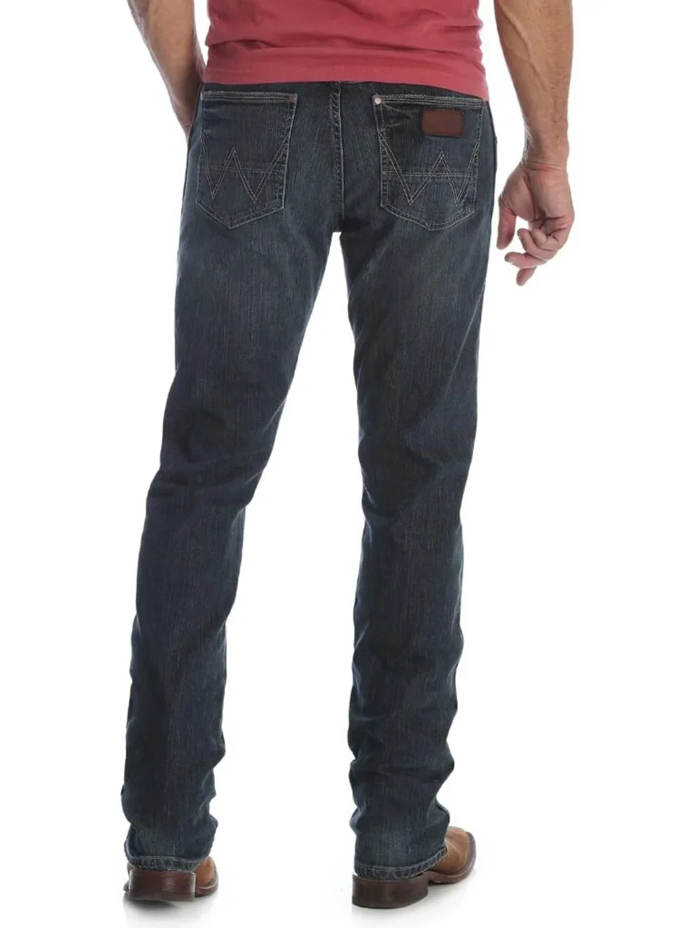 Mens Retro Slim Fit Straight Leg Jean